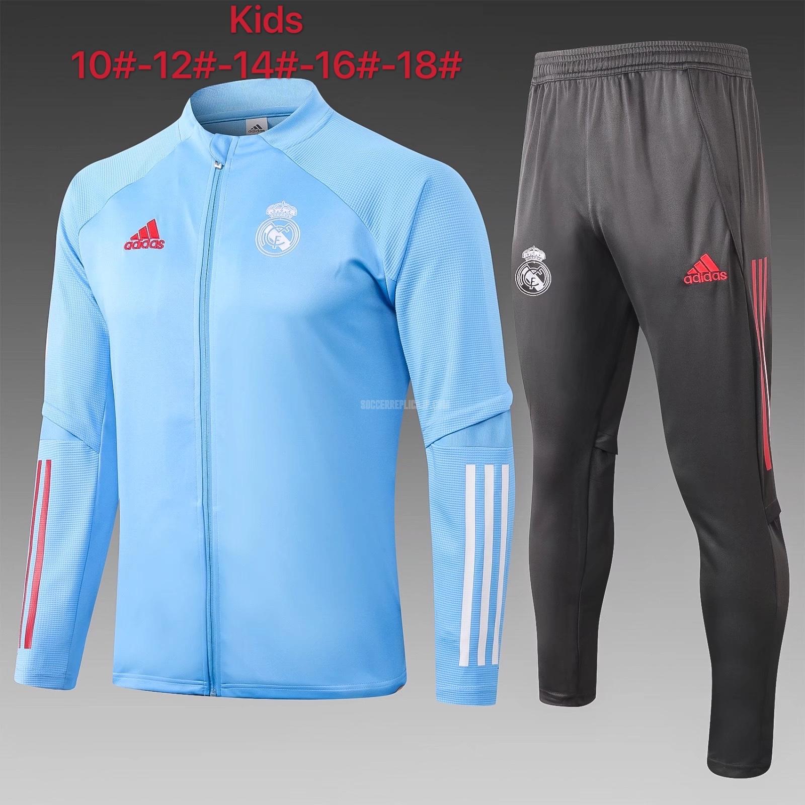 2021 adidas レアル マドリッド ジュニア 青い ジャケット