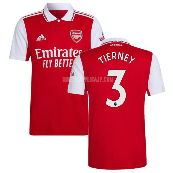 2022-23 adidas アーセナル tierney ホーム ユニフォーム