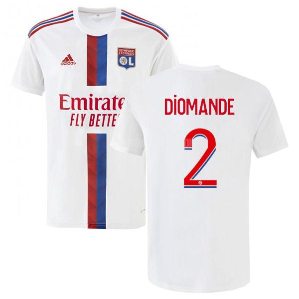 2022-23 adidas オリンピック リヨン diomande ホーム ユニフォーム