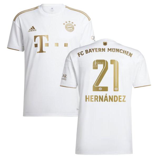 2022-23 adidas バイエルン ミュンヘン hernández アウェイ ユニフォーム