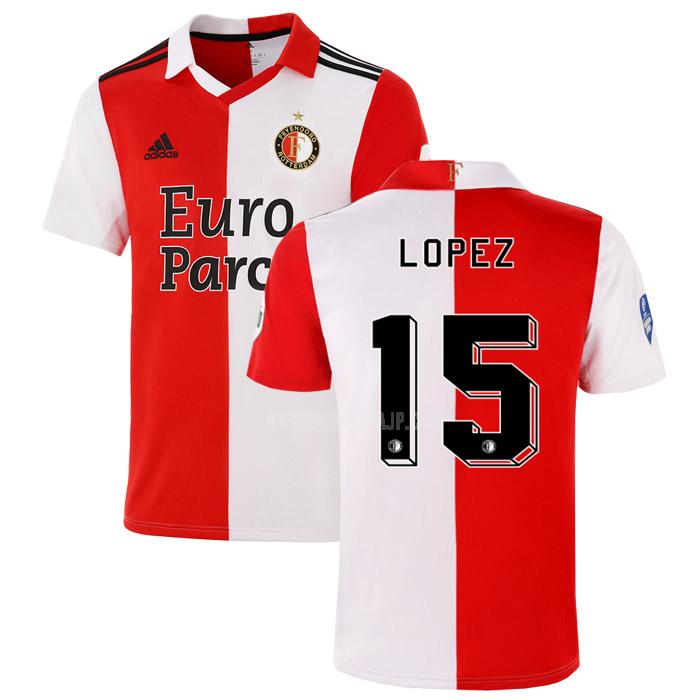 2022-23 adidas フェイエノールト lopez ホーム ユニフォーム