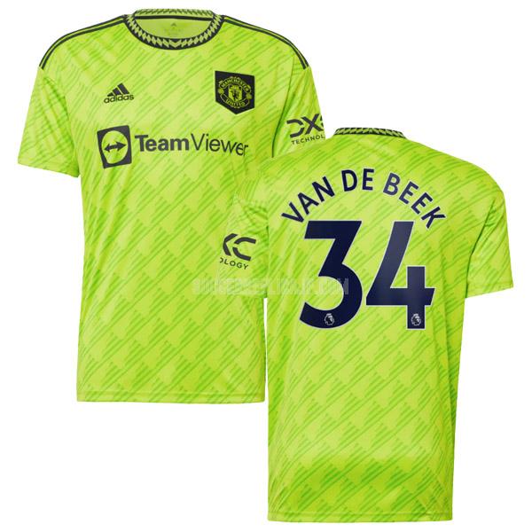 2022-23 adidas マンチェスター ユナイテッド van de beek サード ユニフォーム