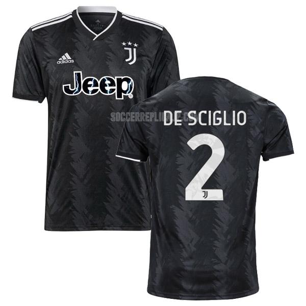 2022-23 adidas ユヴェントス de sciglio アウェイ ユニフォーム