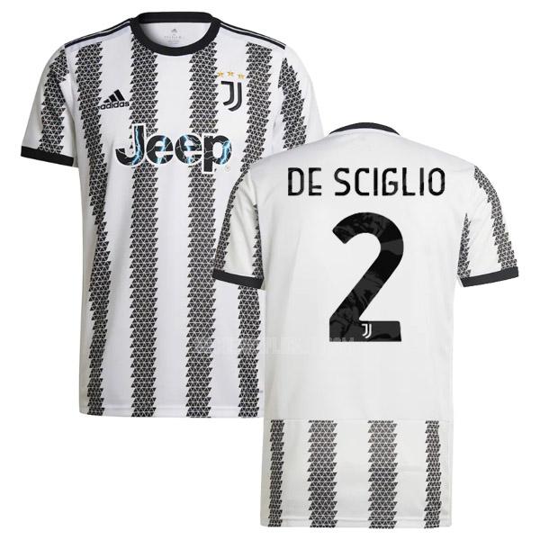 2022-23 adidas ユヴェントス de sciglio ホーム ユニフォーム