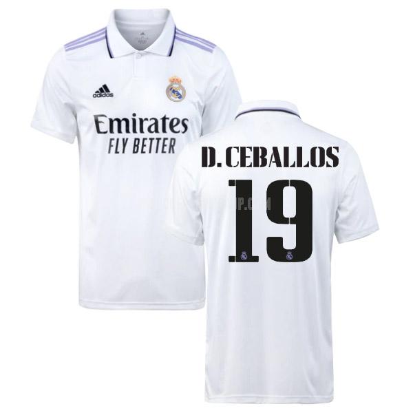 2022-23 adidas レアル マドリッド d.ceballos ホーム ユニフォーム