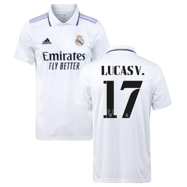 2022-23 adidas レアル マドリッド lucas v ホーム ユニフォーム