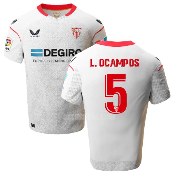 2022-23 castore セビージャfc l. ocampos ホーム ユニフォーム