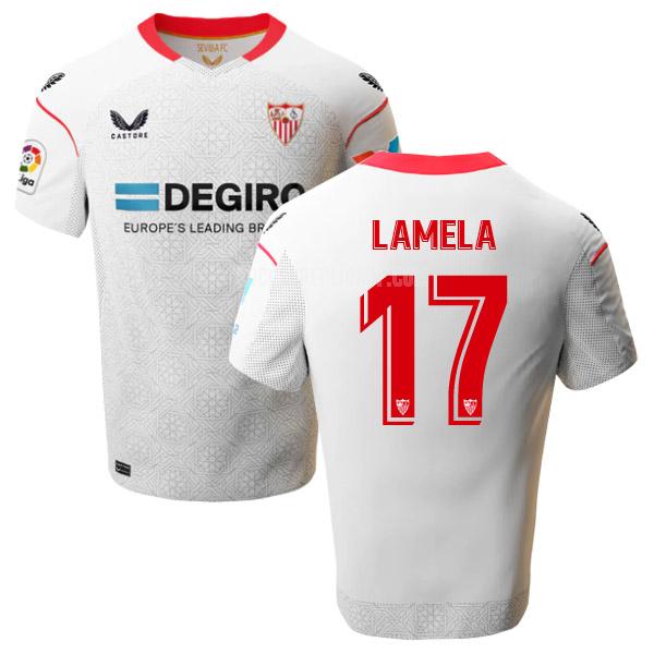 2022-23 castore セビージャfc lamela ホーム ユニフォーム