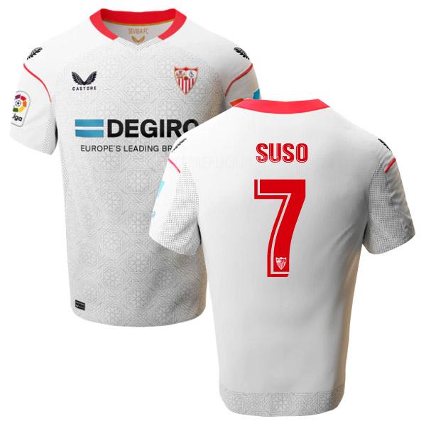 2022-23 castore セビージャfc suso ホーム ユニフォーム