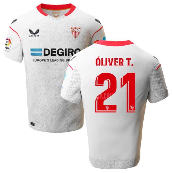 2022-23 castore セビージャfc óliver torres ホーム ユニフォーム