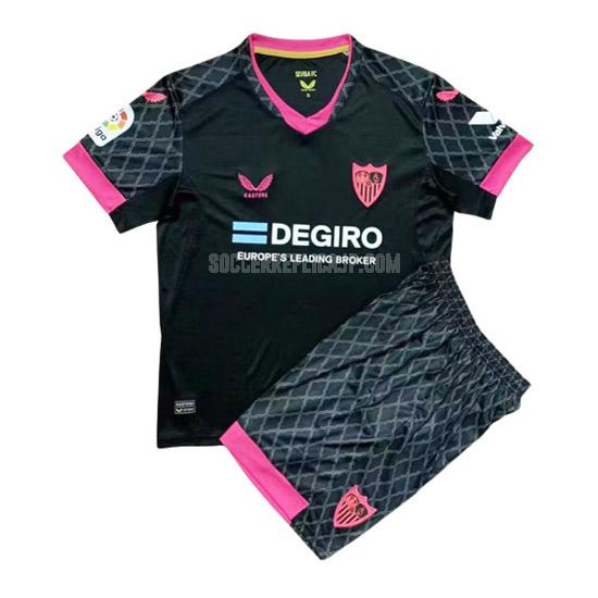 2022-23 castore セビージャfc ジュニア サード レプリカ ユニフォーム