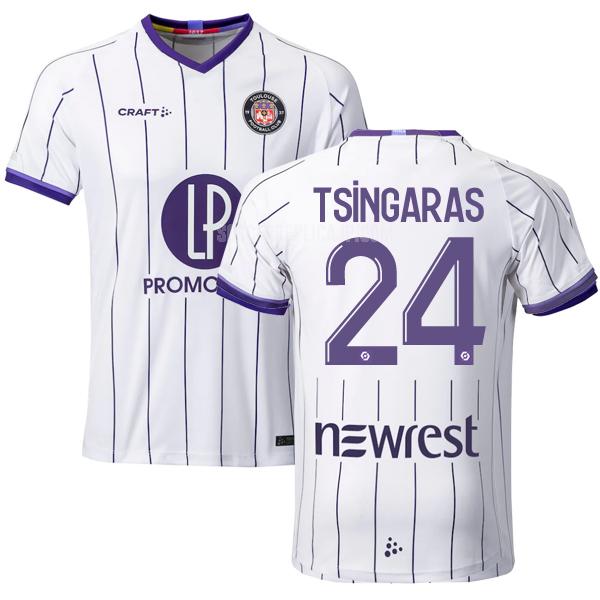 2022-23 craft トゥールーズfc tsingaras ホーム ユニフォーム