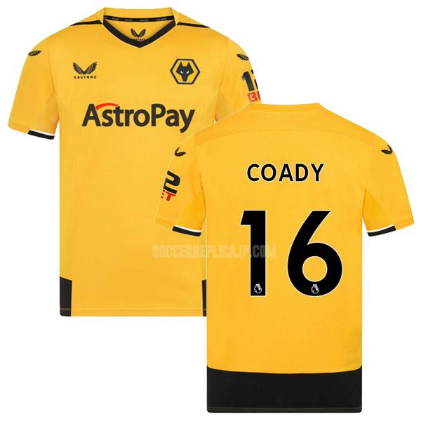 2022-23 hummel ウルヴァーハンプトン ワンダラーズ coady ホーム ユニフォーム