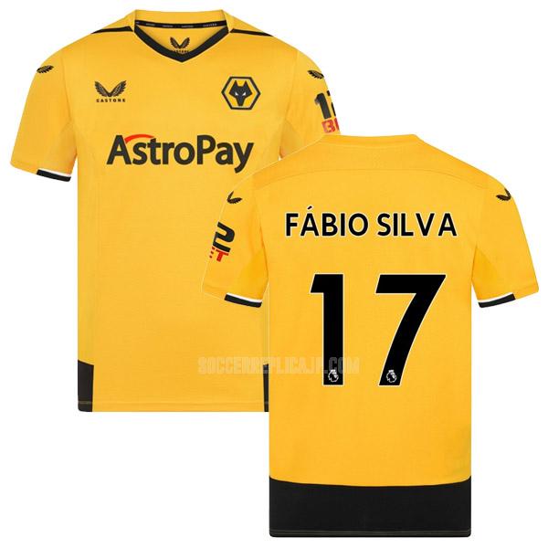 2022-23 hummel ウルヴァーハンプトン ワンダラーズ fabio silva ホーム ユニフォーム