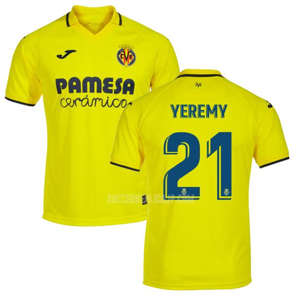 2022-23 joma ビジャレアル yeremy ホーム ユニフォーム