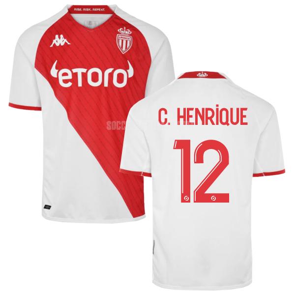 2022-23 kappa asモナコ c. henrique ホーム ユニフォーム