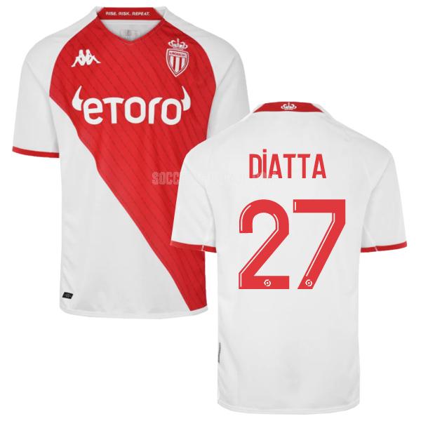 2022-23 kappa asモナコ diatta ホーム ユニフォーム