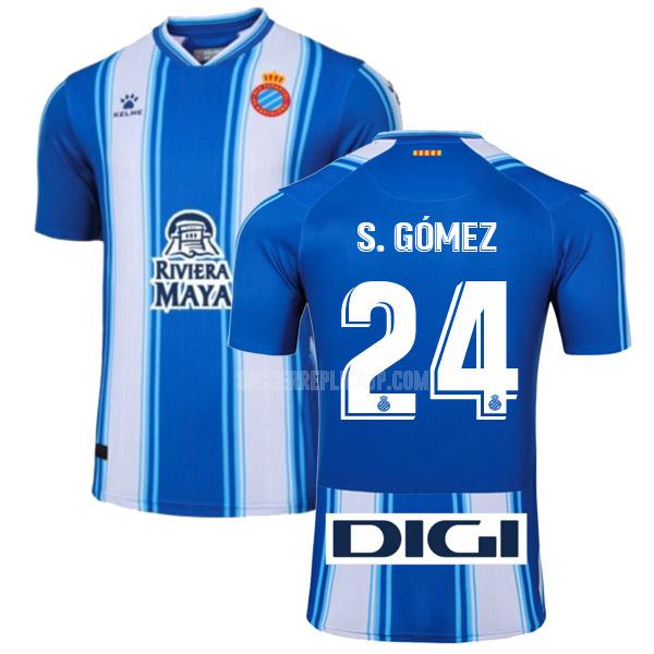 2022-23 kelme rcdエスパニョール s. gómez ホーム ユニフォーム