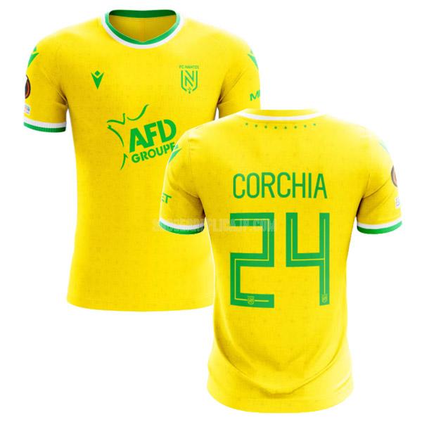 2022-23 macron fcナント corchia ホーム ユニフォーム