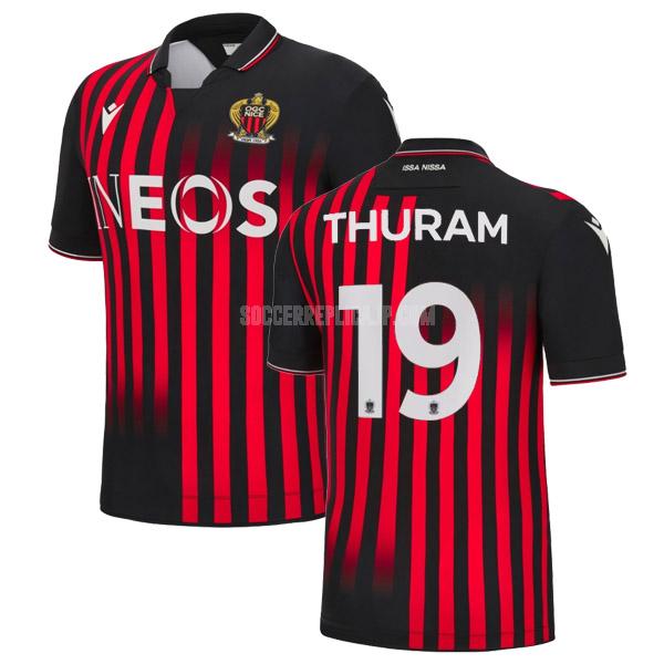 2022-23 macron ogcニース thuram ホーム ユニフォーム