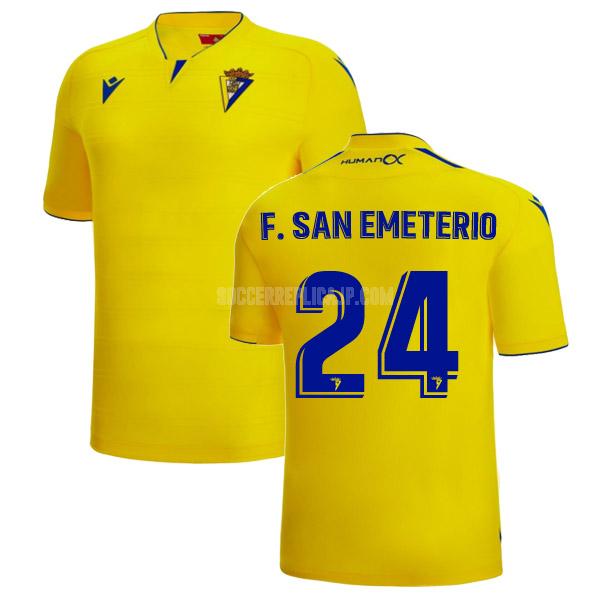 2022-23 macron カディスcf f. san emeterio ホーム ユニフォーム