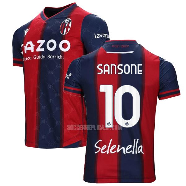 2022-23 macron ボローニャfc sansone ホーム ユニフォーム