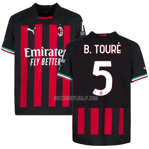 2022-23 puma acミラン b.toure ホーム ユニフォーム