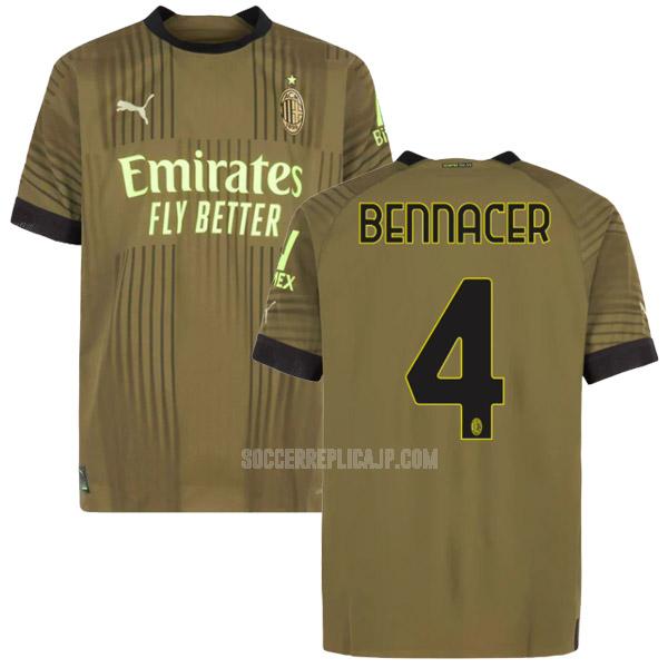 2022-23 puma acミラン bennacer サード ユニフォーム