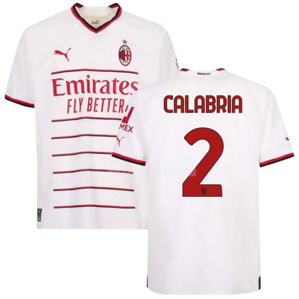 2022-23 puma acミラン calabria アウェイ ユニフォーム