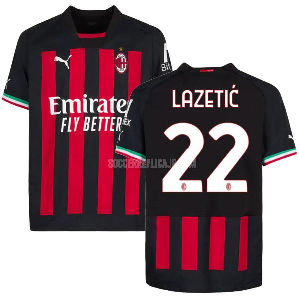 2022-23 puma acミラン lazetic ホーム ユニフォーム