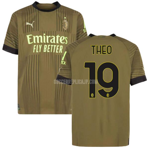 2022-23 puma acミラン theo サード ユニフォーム