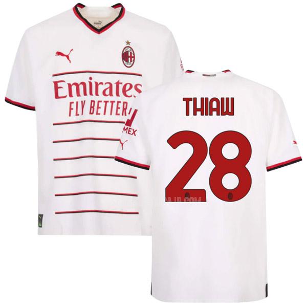 2022-23 puma acミラン thiaw アウェイ ユニフォーム