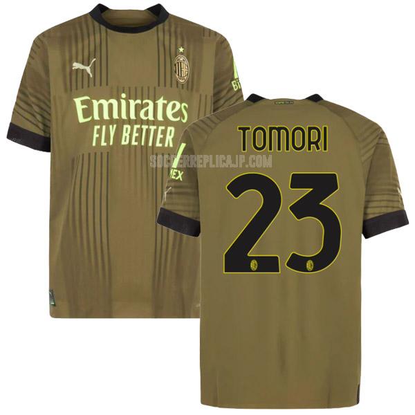 2022-23 puma acミラン tomori サード ユニフォーム