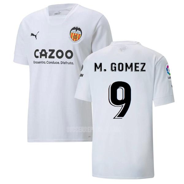 2022-23 puma バレンシアcf m. gómez ホーム ユニフォーム