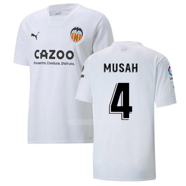 2022-23 puma バレンシアcf musah ホーム ユニフォーム