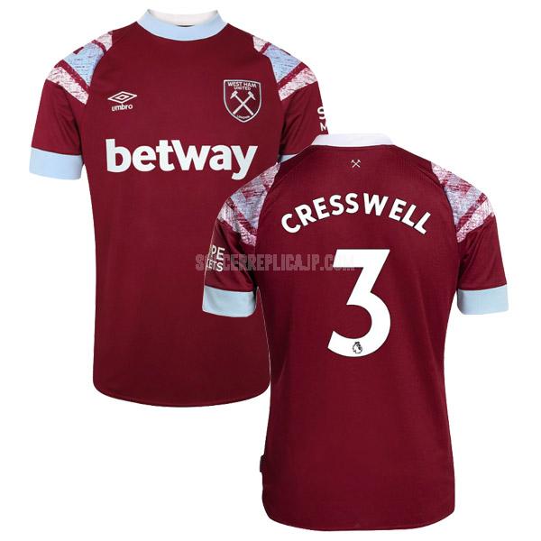 2022-23 umbro ウェストハム ユナイテッド cresswell ホーム ユニフォーム