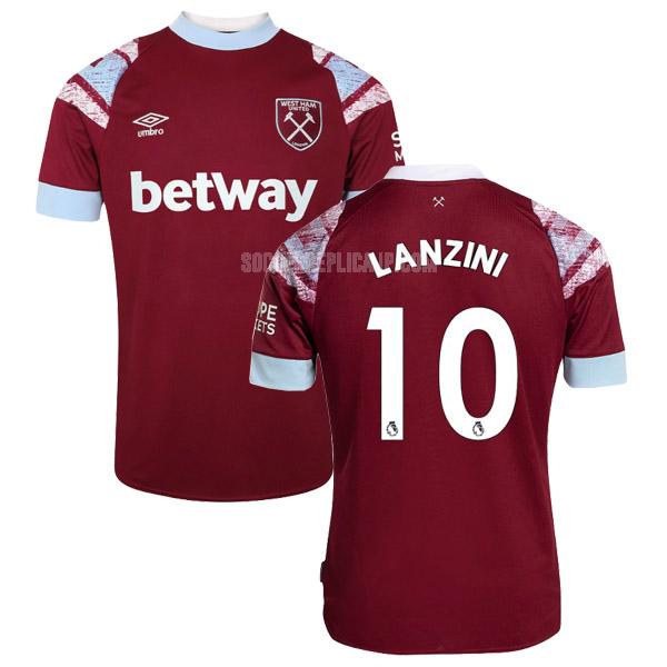 2022-23 umbro ウェストハム ユナイテッド lanzini ホーム ユニフォーム