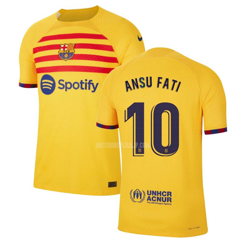 2022-23 ナイキ fcバルセロナ ansu fati 4th ユニフォーム