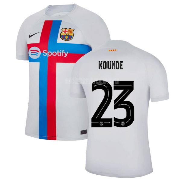 2022-23 ナイキ fcバルセロナ kounde サード ユニフォーム