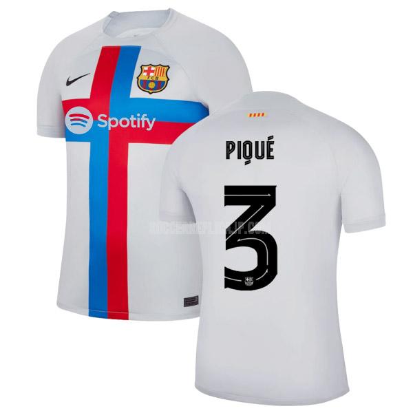 2022-23 ナイキ fcバルセロナ pique サード ユニフォーム