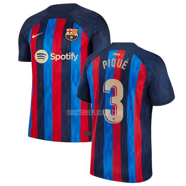 2022-23 ナイキ fcバルセロナ piqué ホーム ユニフォーム