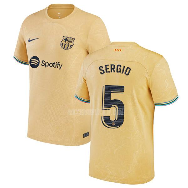 2022-23 ナイキ fcバルセロナ sergio アウェイ ユニフォーム