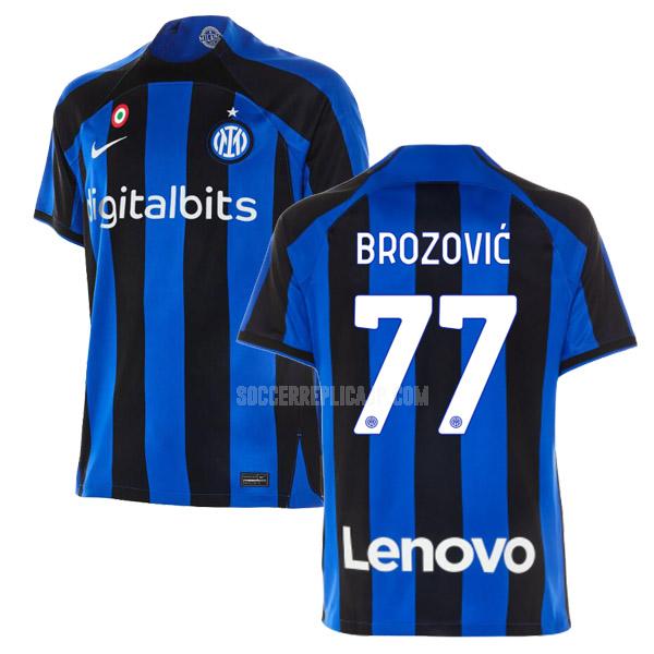 2022-23 ナイキ インテル brozovic ホーム ユニフォーム