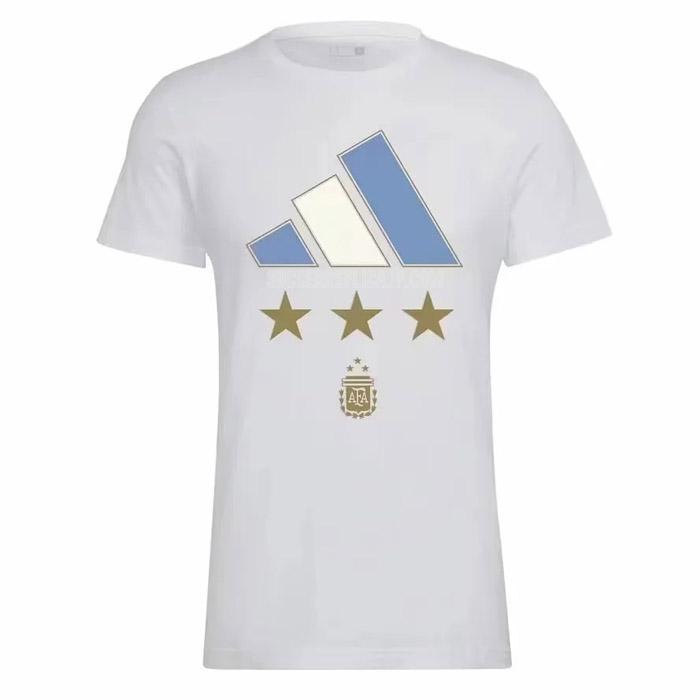 2022 adidas アルゼンチン 3 star 白い t-shirt