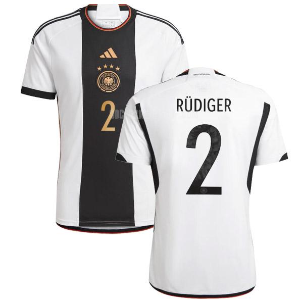 2022 adidas ドイツ rüdiger ワールドカップ ホーム ユニフォーム