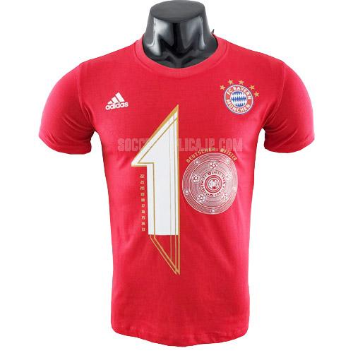 2022 adidas バイエルン ミュンヘン 10 campione 赤 t-shirt