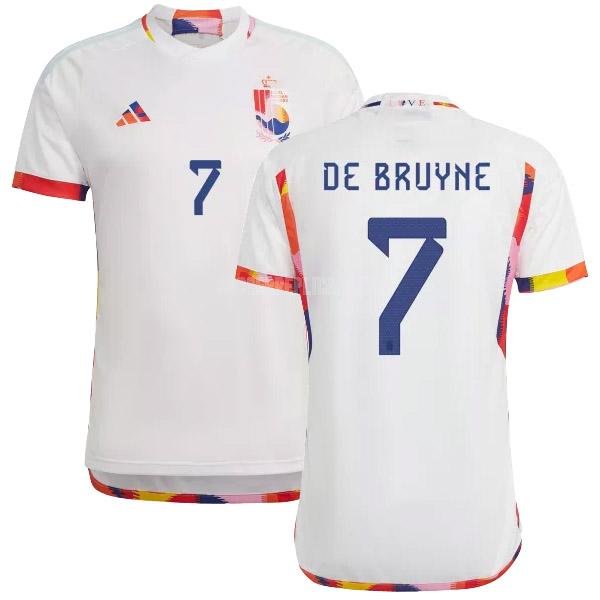 2022 adidas ベルギー de bruyne アウェイ ユニフォーム