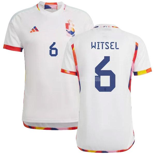 2022 adidas ベルギー witsel アウェイ ユニフォーム