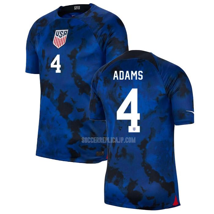 2022 ナイキ アメリカ adams ワールドカップ アウェイ ユニフォーム