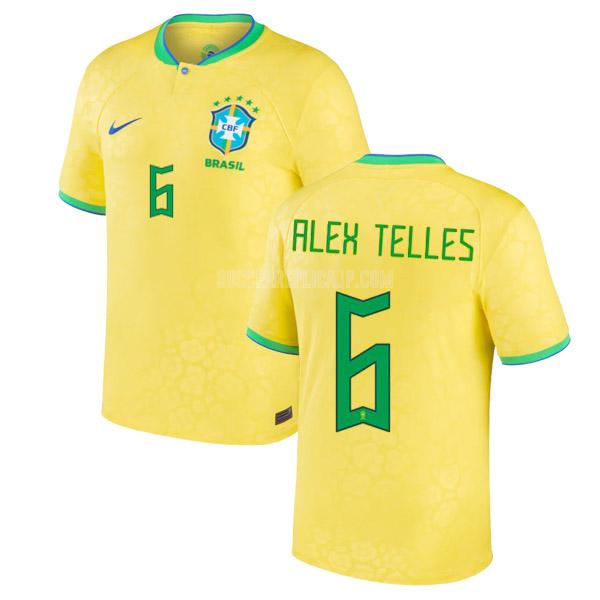 2022 ナイキ ブラジル alex telles ワールドカップ ホーム ユニフォーム